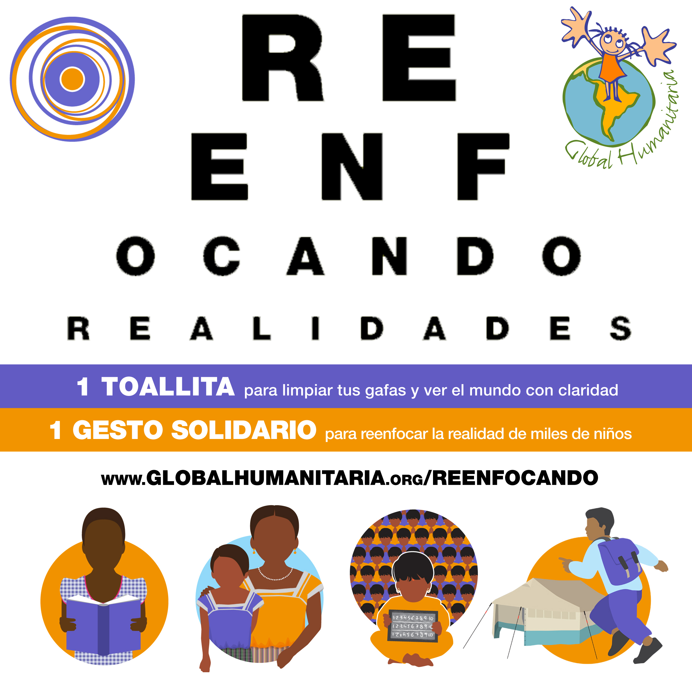 L’ONG Global Humanitaria presenta la seva campanya de nadal ‘Reenfocant Realitats’